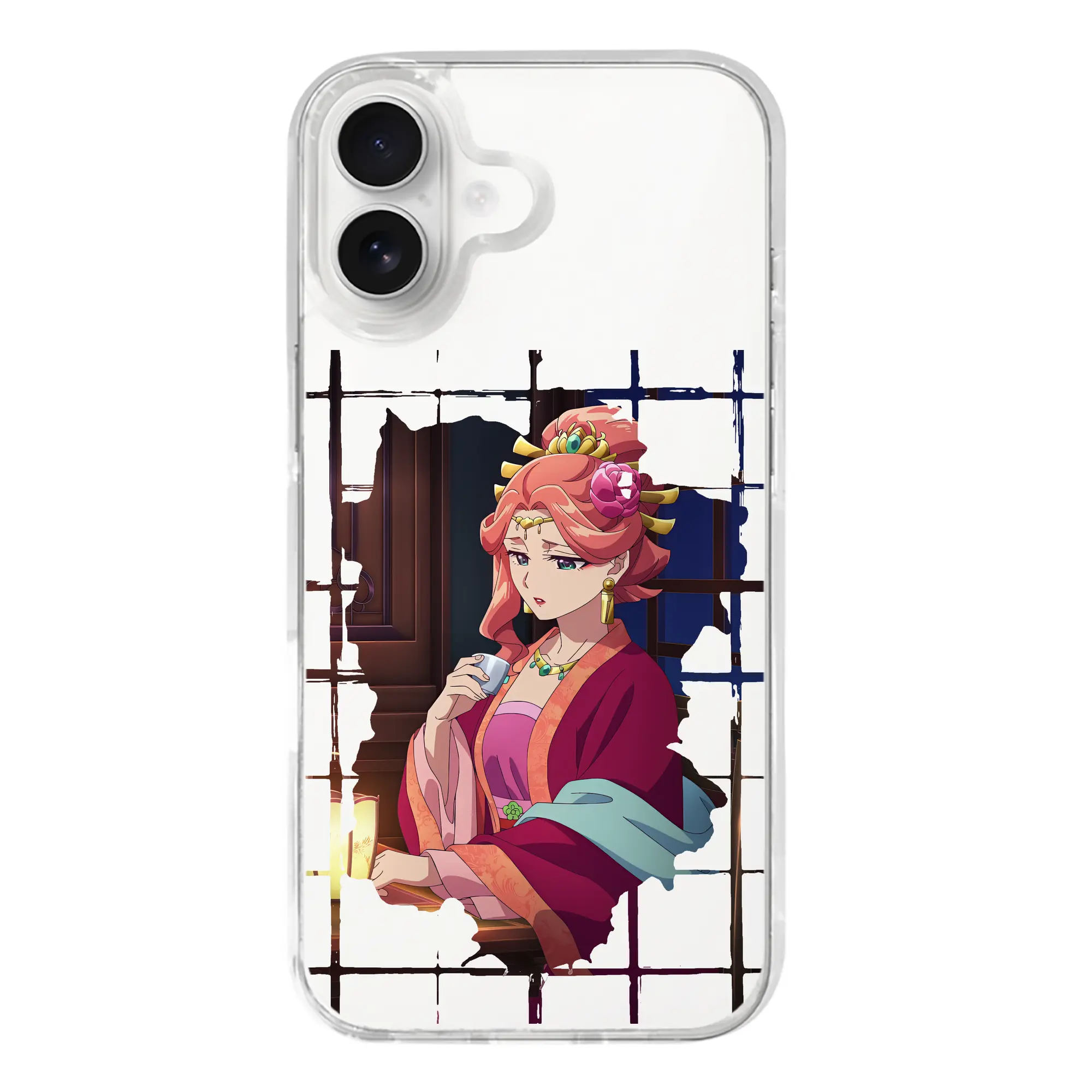 薬屋のひとりごと グッズ,玉葉妃 - iPhone 17シリーズ 透明スマホケース – 薄型・耐衝撃・精密フィット保護カバー